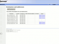 Hostnames